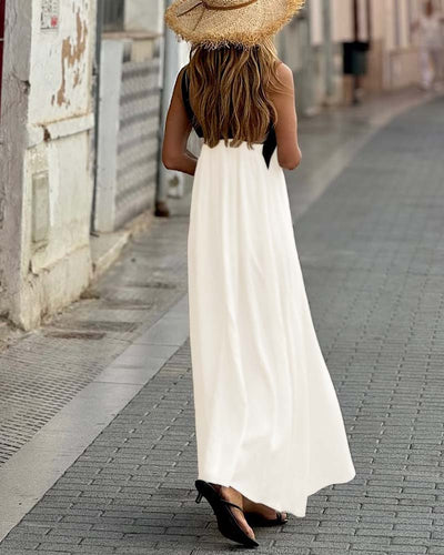 SIENNA Cross Neck Dress