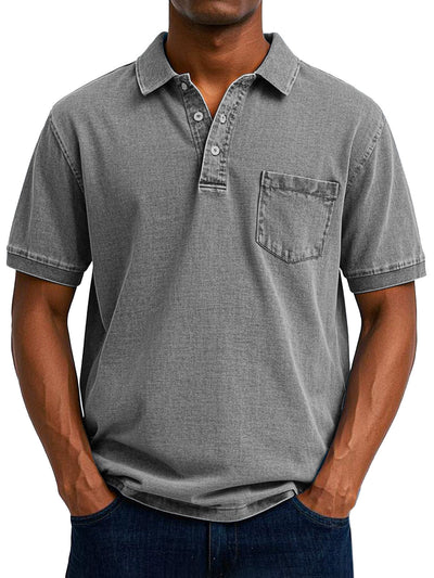 Elliott™ – Vintage Cotton Polo for Everyday Refinement