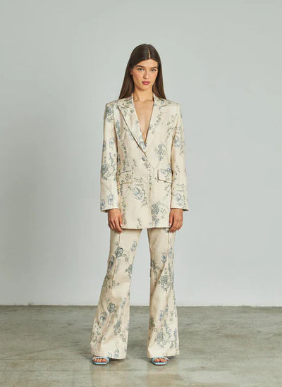 LEONARDA - BLAZER AND TROUSERS SET