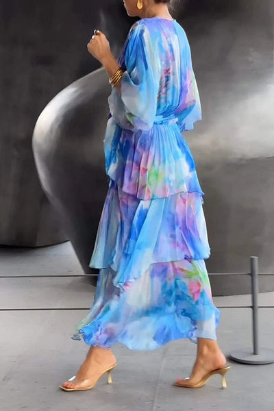 Jade™ | Elegant bohemian maxi dress