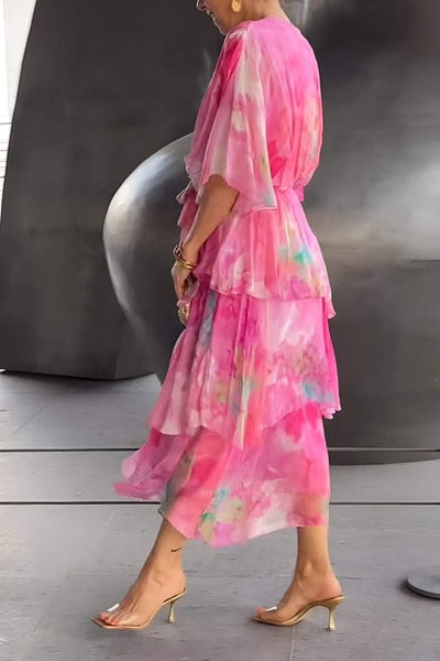 Jade™ | Elegant bohemian maxi dress