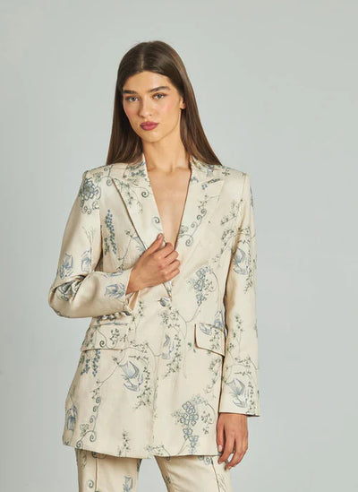 LEONARDA - BLAZER AND TROUSERS SET