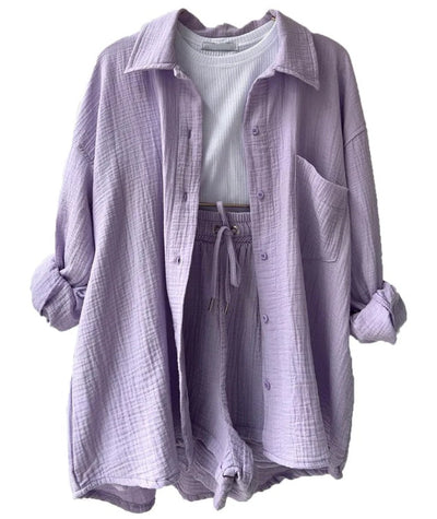 Léonie™ | Soft cotton lounge set