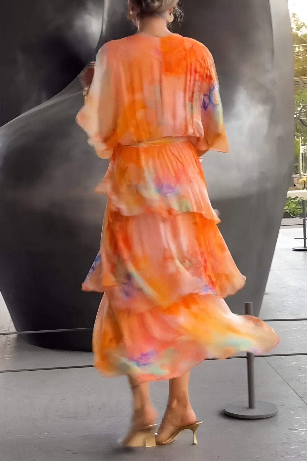 Jade™ | Elegant bohemian maxi dress