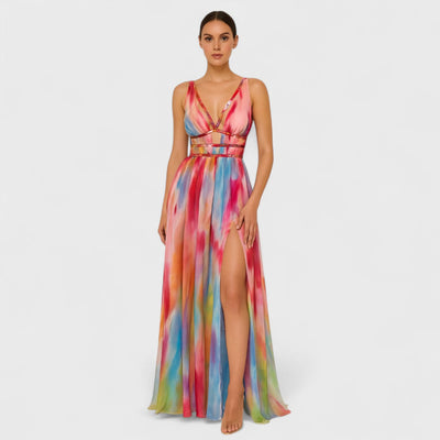 Freya - Painted Long Dress