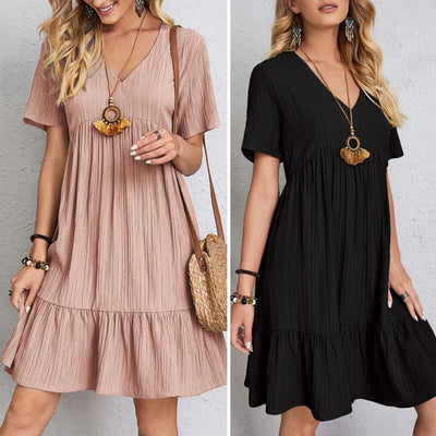 Annemarie™ - Elegant Dress with Belly Covering