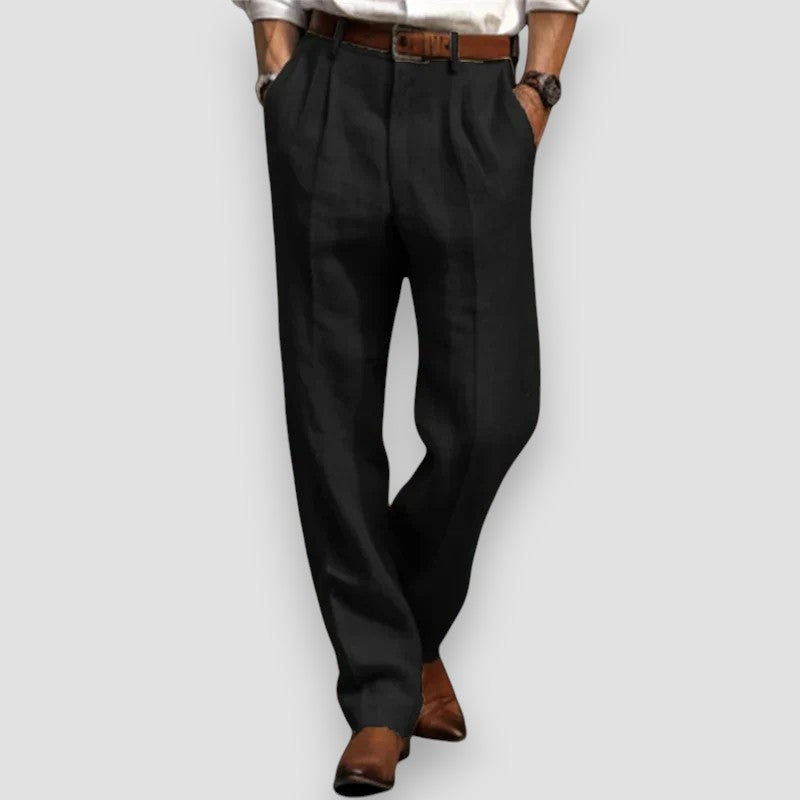 Leonard™ | Classic Linen Pants