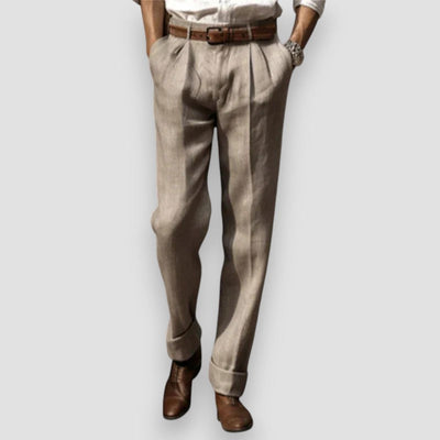 Leonard™ | Classic Linen Pants