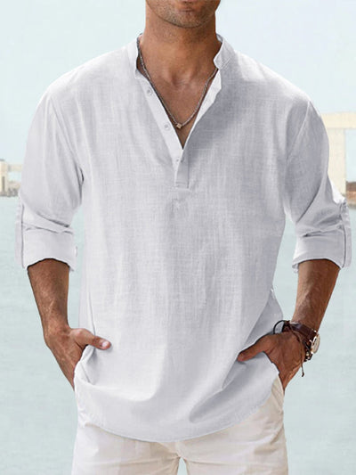 Van der Hulst™ | Linen shirt with breathable comfort