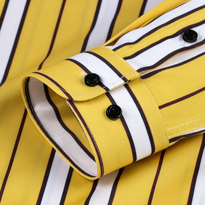 Givalli - Casual Striped Men's Shirt