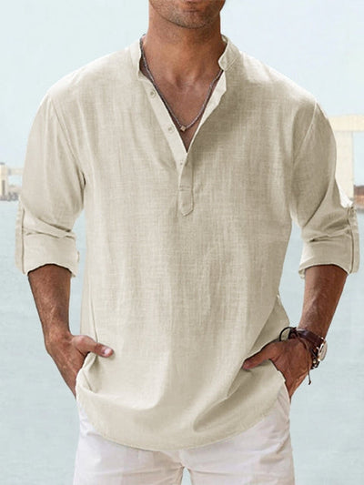 Van der Hulst™ | Linen shirt with breathable comfort
