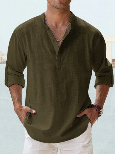 Van der Hulst™ | Linen shirt with breathable comfort