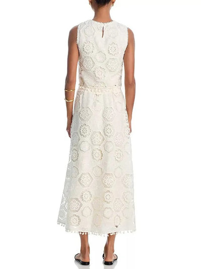 Exquisite Temperament Hollow Lace Tank Top