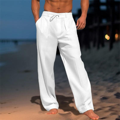 Andrei - Plain Linen Pants