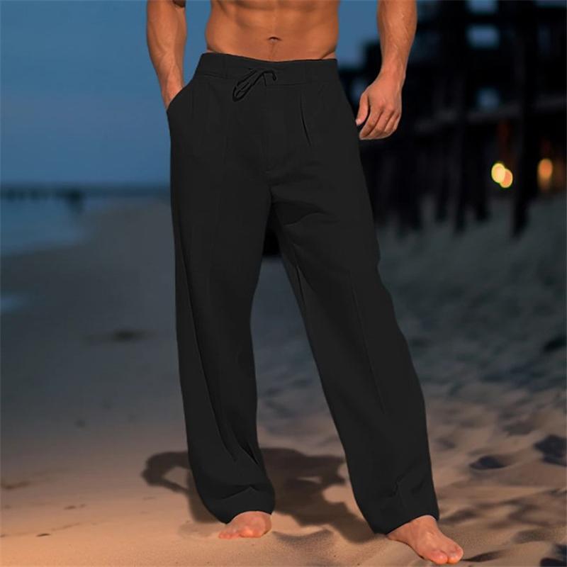 Andrei - Plain Linen Pants