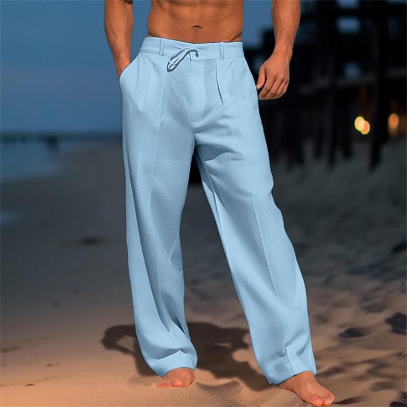 Andrei - Plain Linen Pants