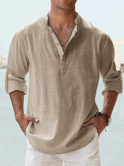 Van der Hulst™ | Linen shirt with breathable comfort